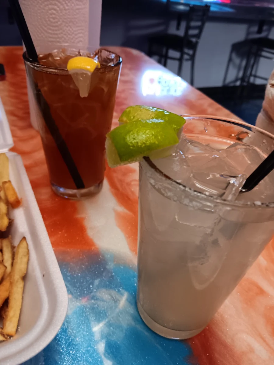 Margarita and Long Island Iced Tea