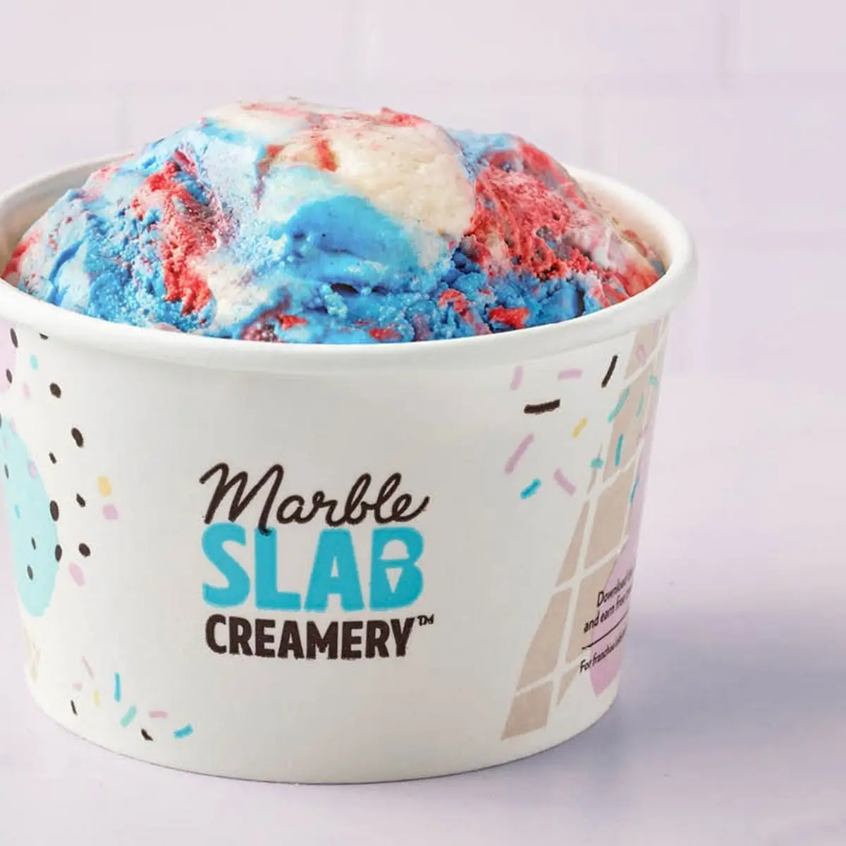 Stars & Stripes Swirl Ice Cream