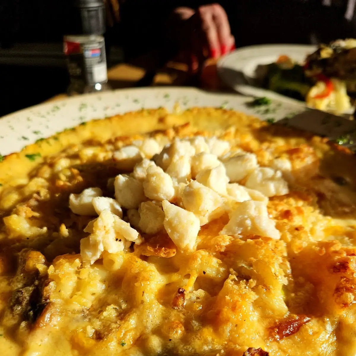 Crab and Shrimp Mac N Cheese