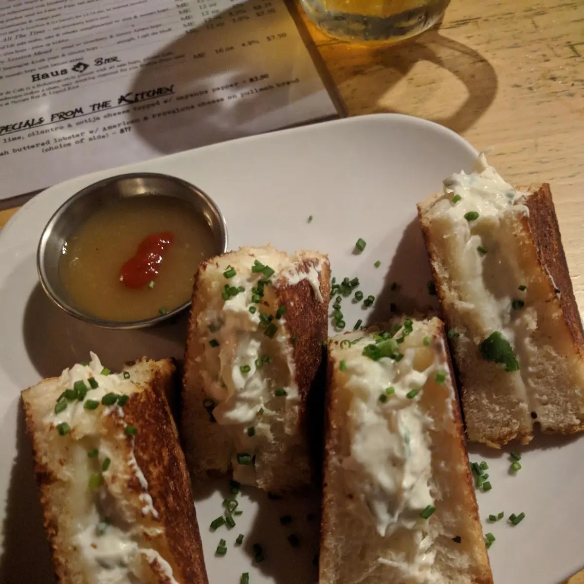 Crab Rangoon Grilled Cheese