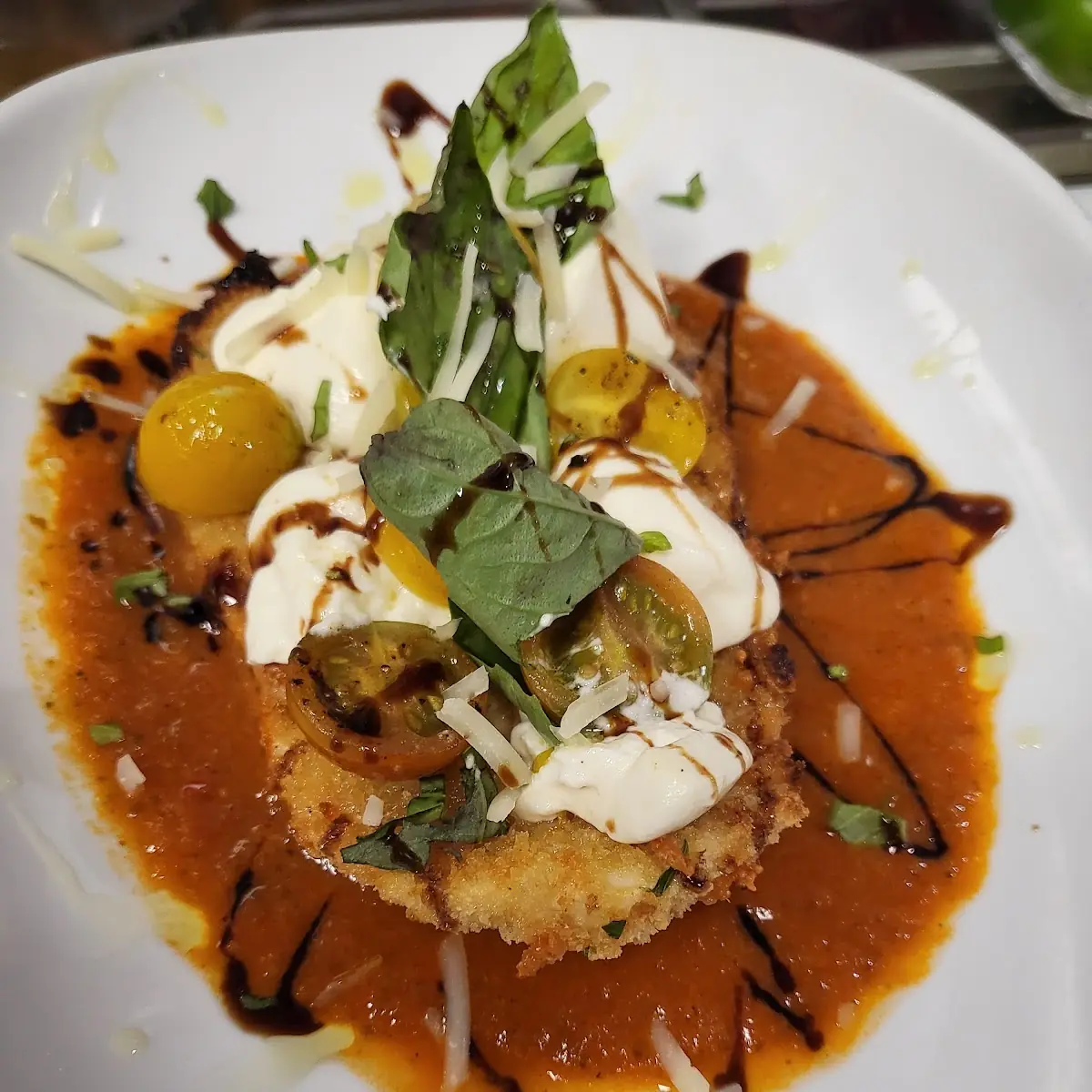 Chicken & Burrata Caprese