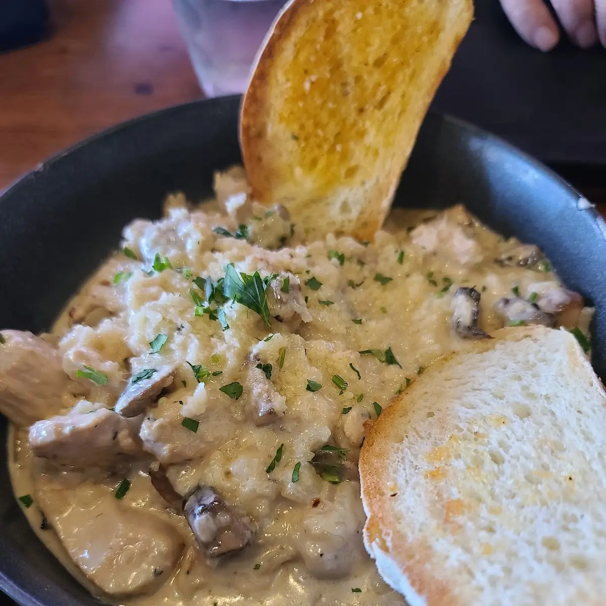 Wild Mushroom Risotto V