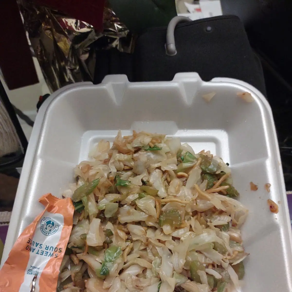 Chowmein w Orange Chicken