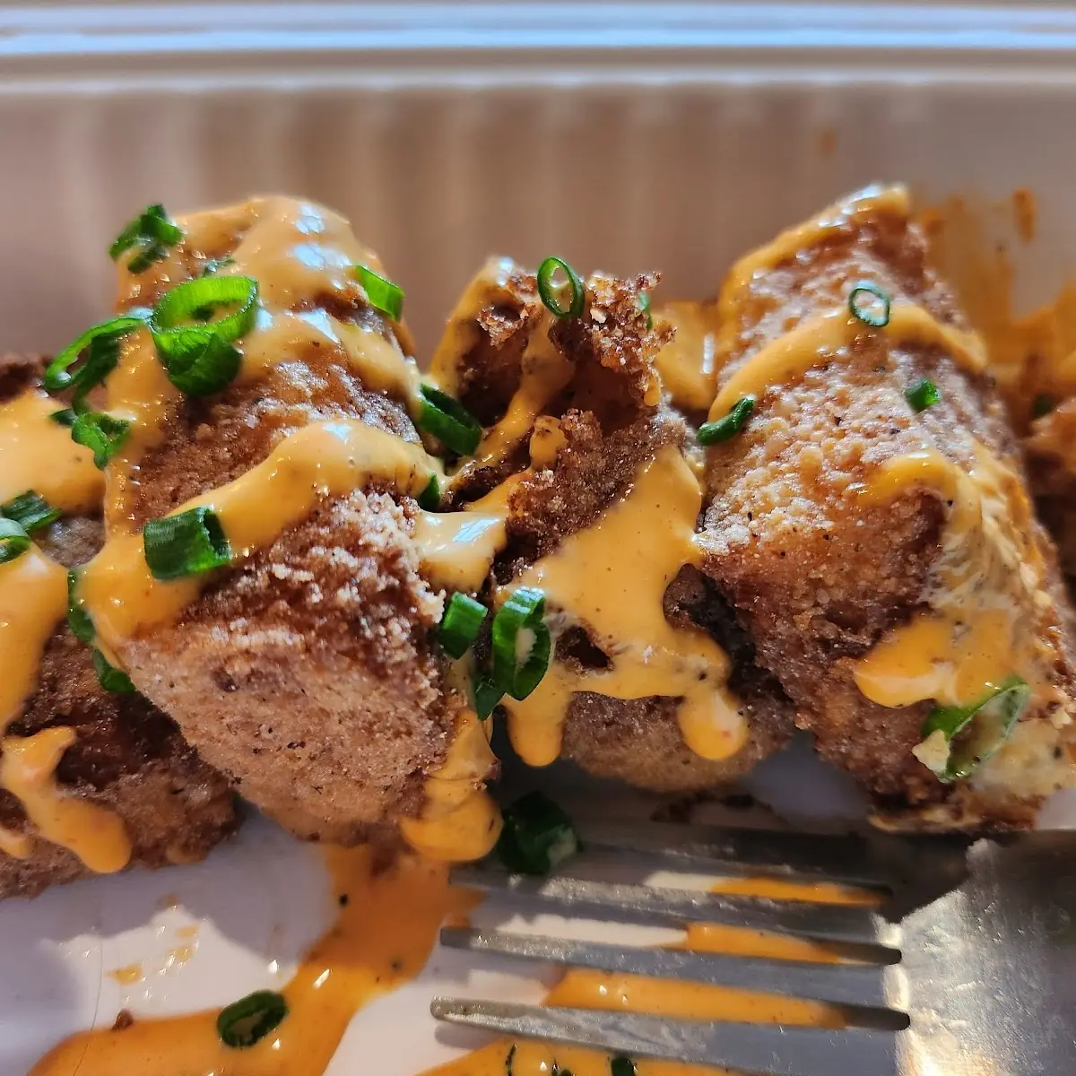 Fried Cheddar Cheese