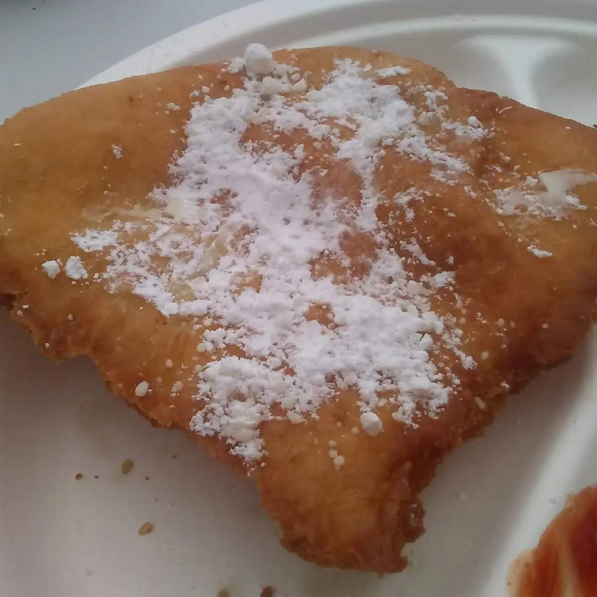 Fried Dough with Powdered Sugar