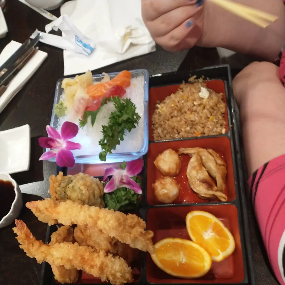 Tempura Shrimp Bento