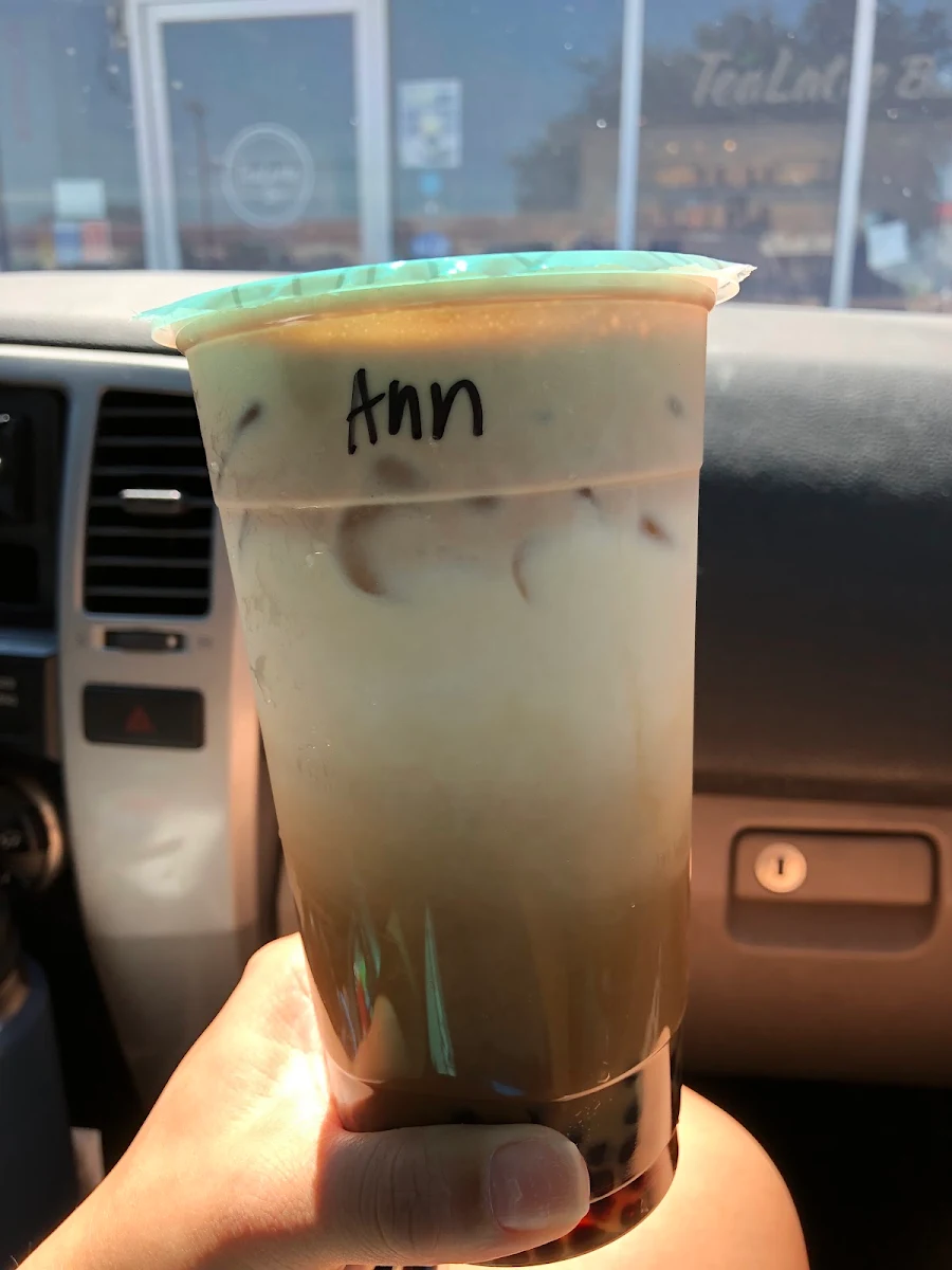 Iced White Mocha with Tiramisu Foam