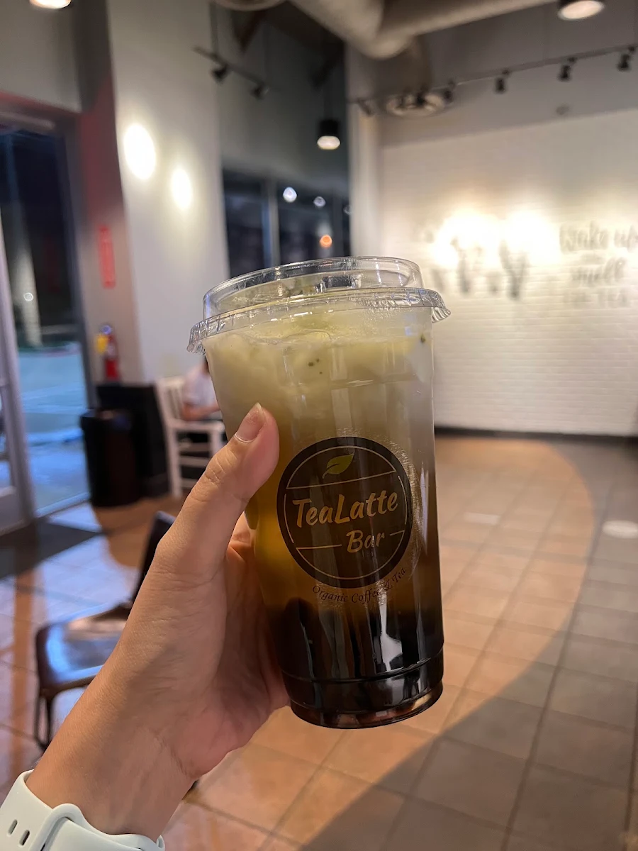 Jasmine Green Tea with Cheese Foam