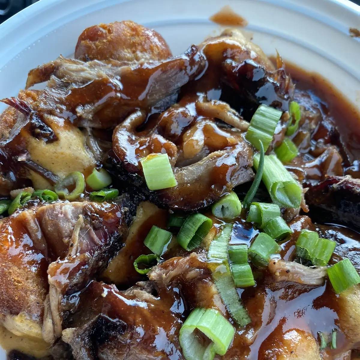 Loaded BBQ Brisket Potato Bowl