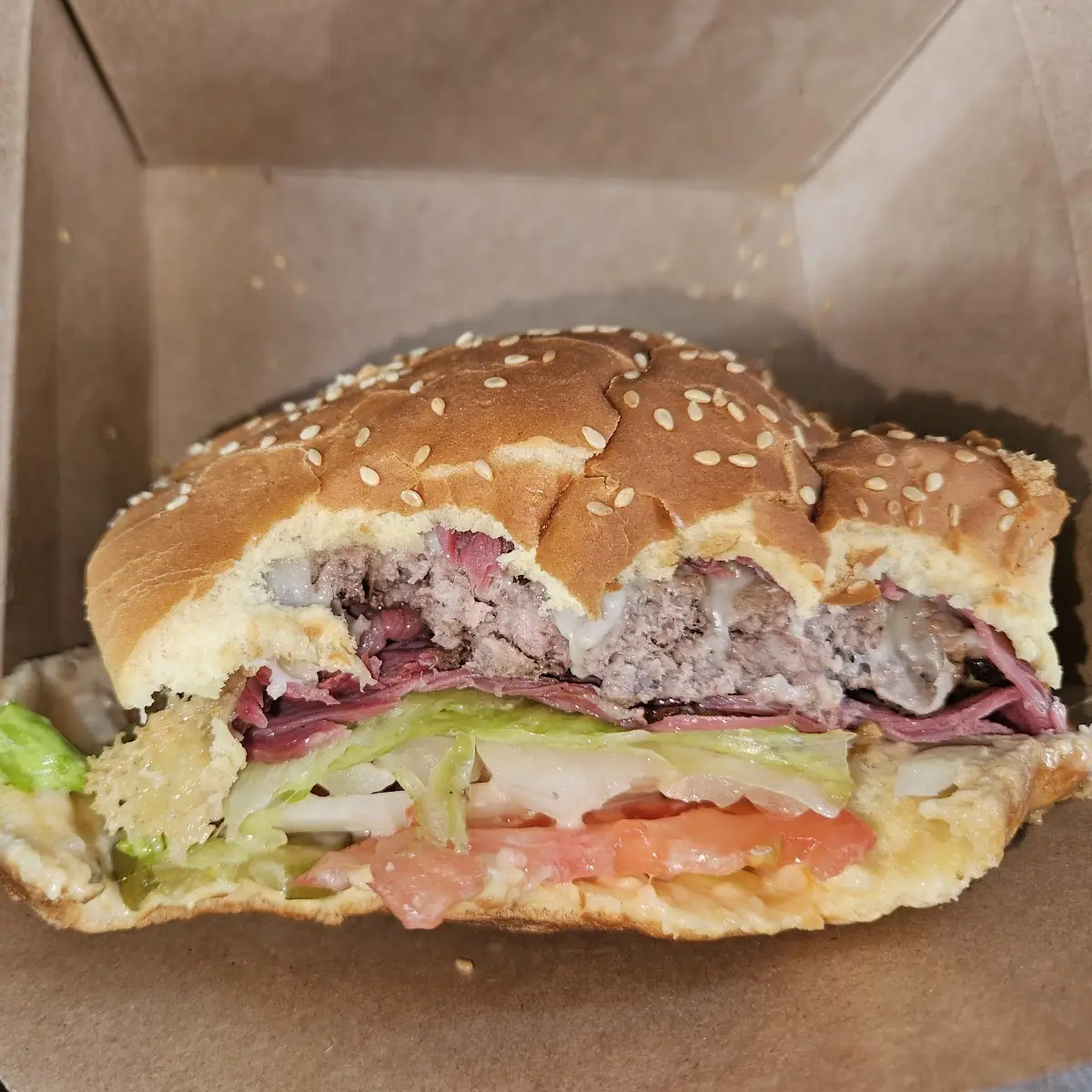 Pastrami Burger