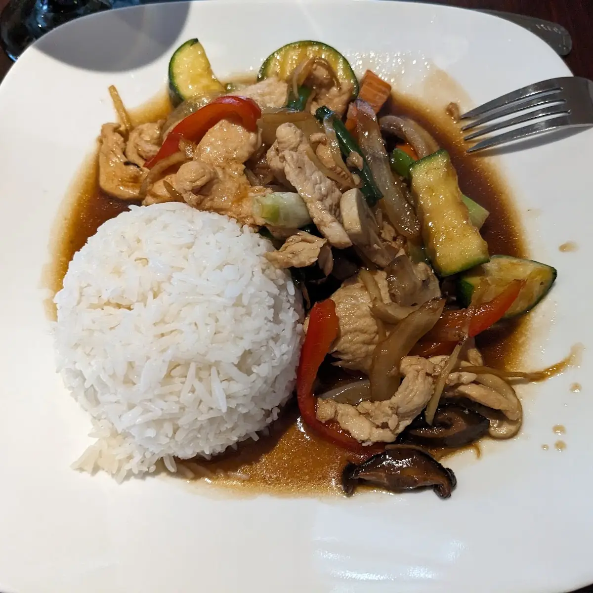 Ginger Mushroom Stir Fry