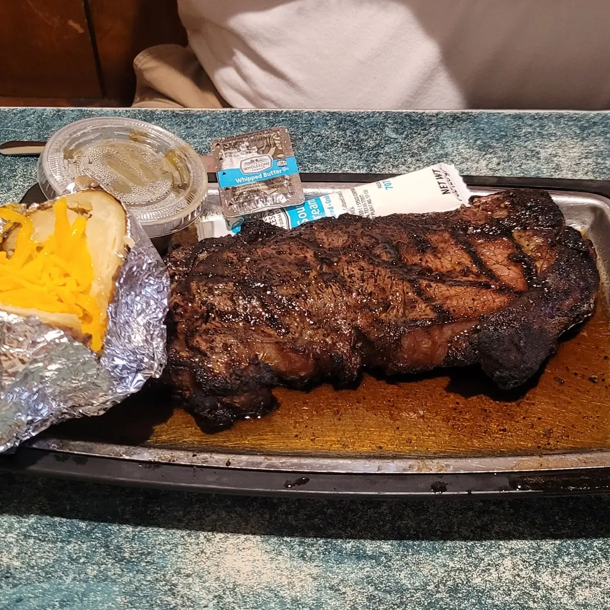 Large Steak Dinner