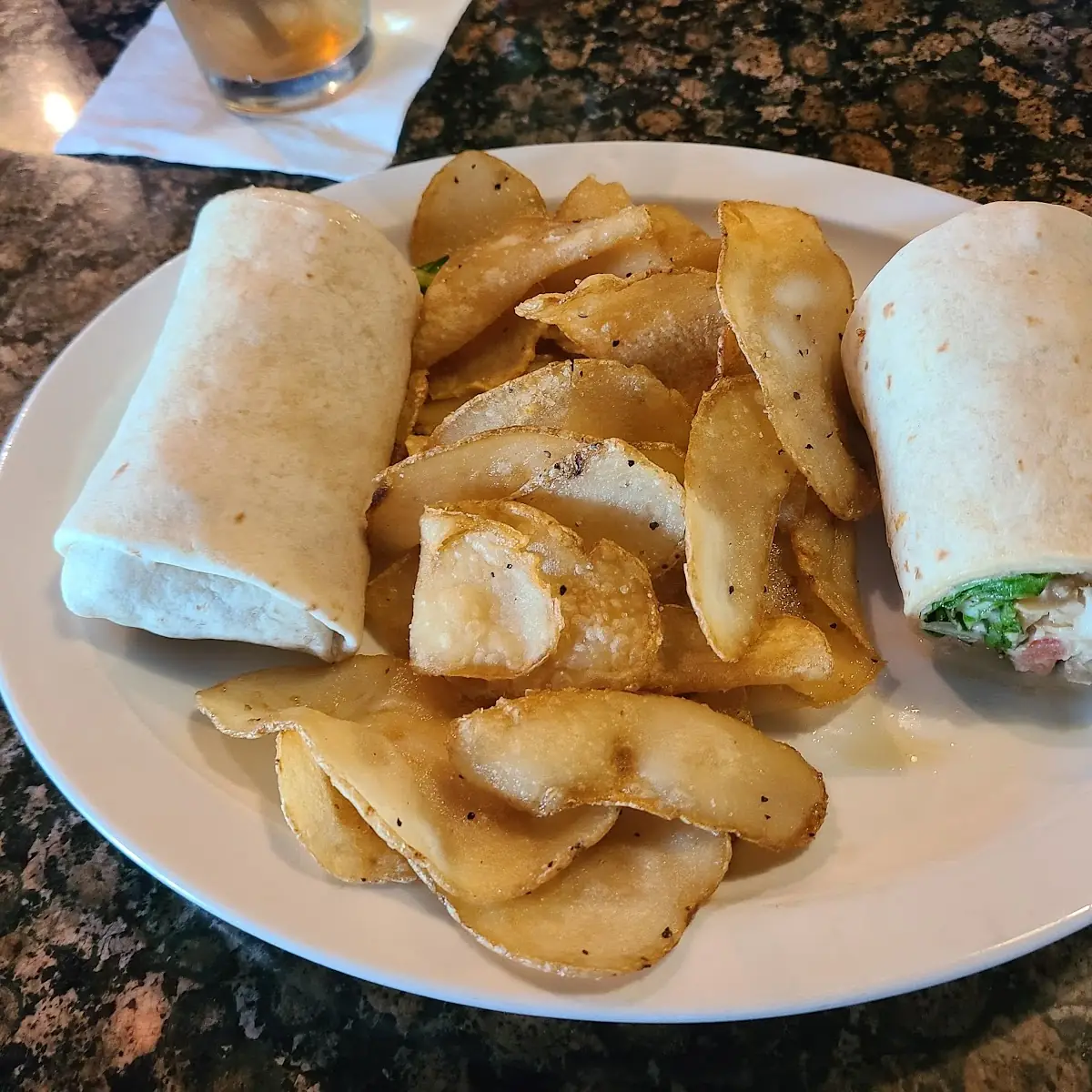 Grilled Chicken Caesar Wrap
