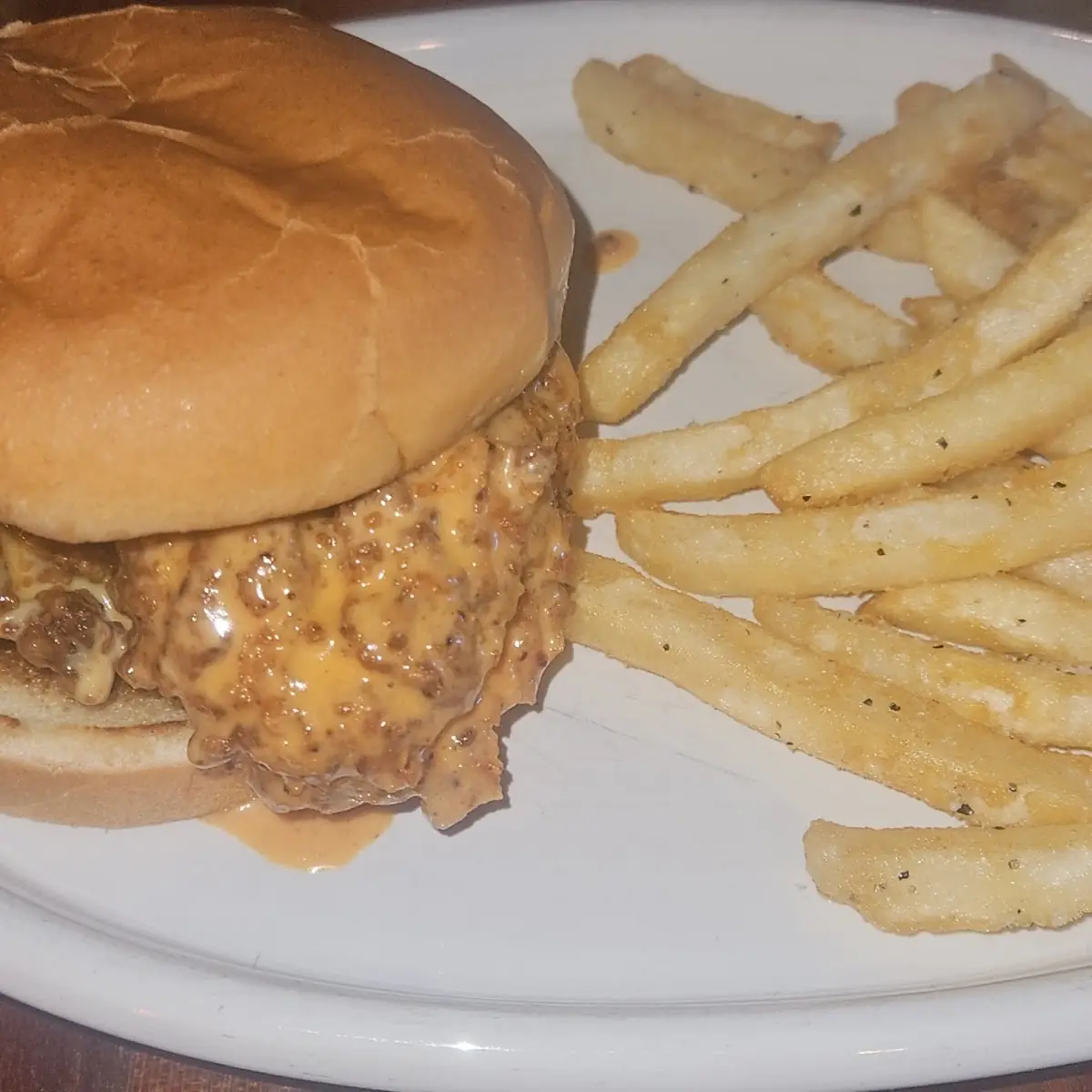 Hot Honey Mustard Chicken Sandwich
