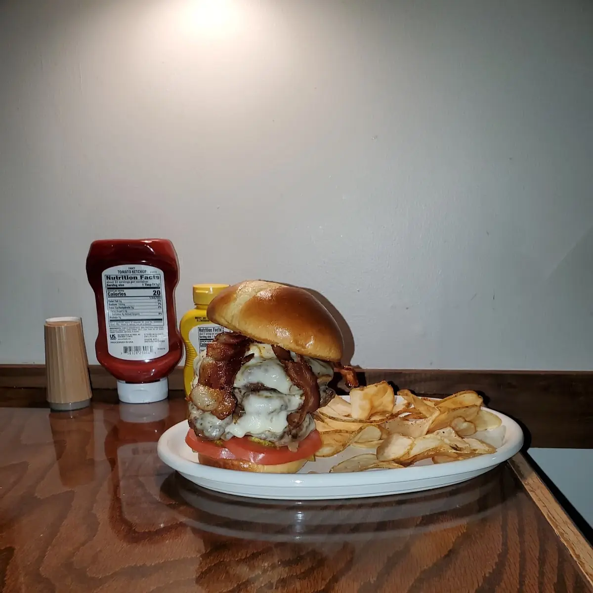 Triple Cheeseburger