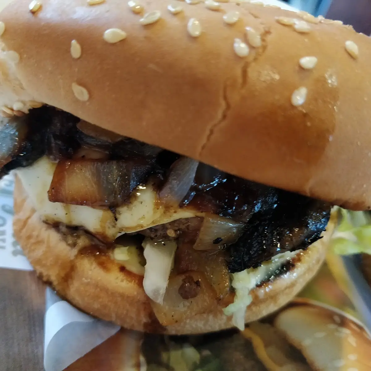 Portobello Mushroom Burger