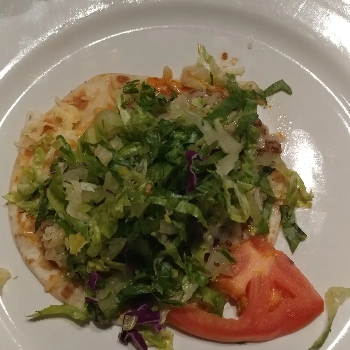 Beef Taco on Flour