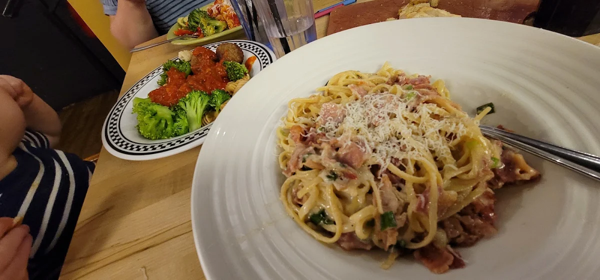 Double-Bacon Carbonara, East Side Mario's