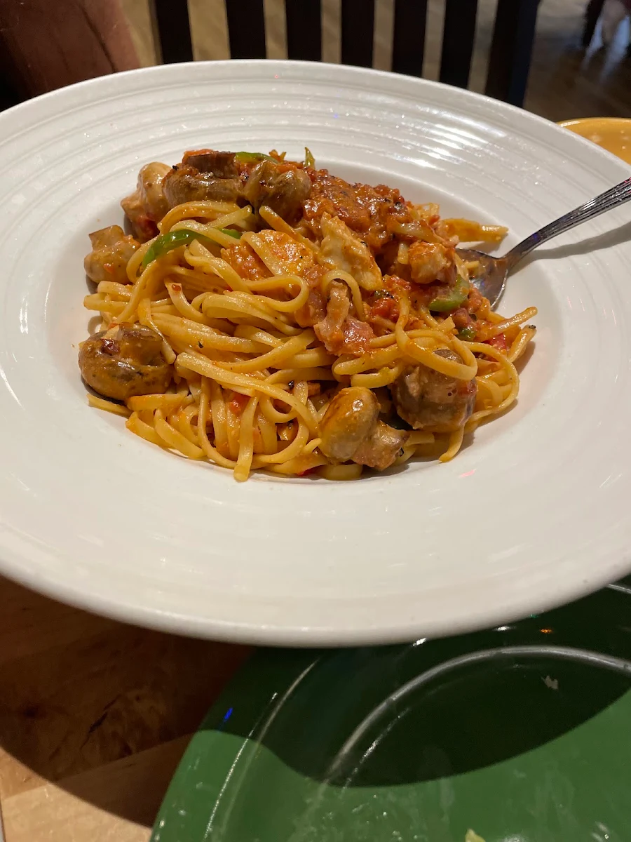Linguine Chicken Amatriciana, East Side Mario's