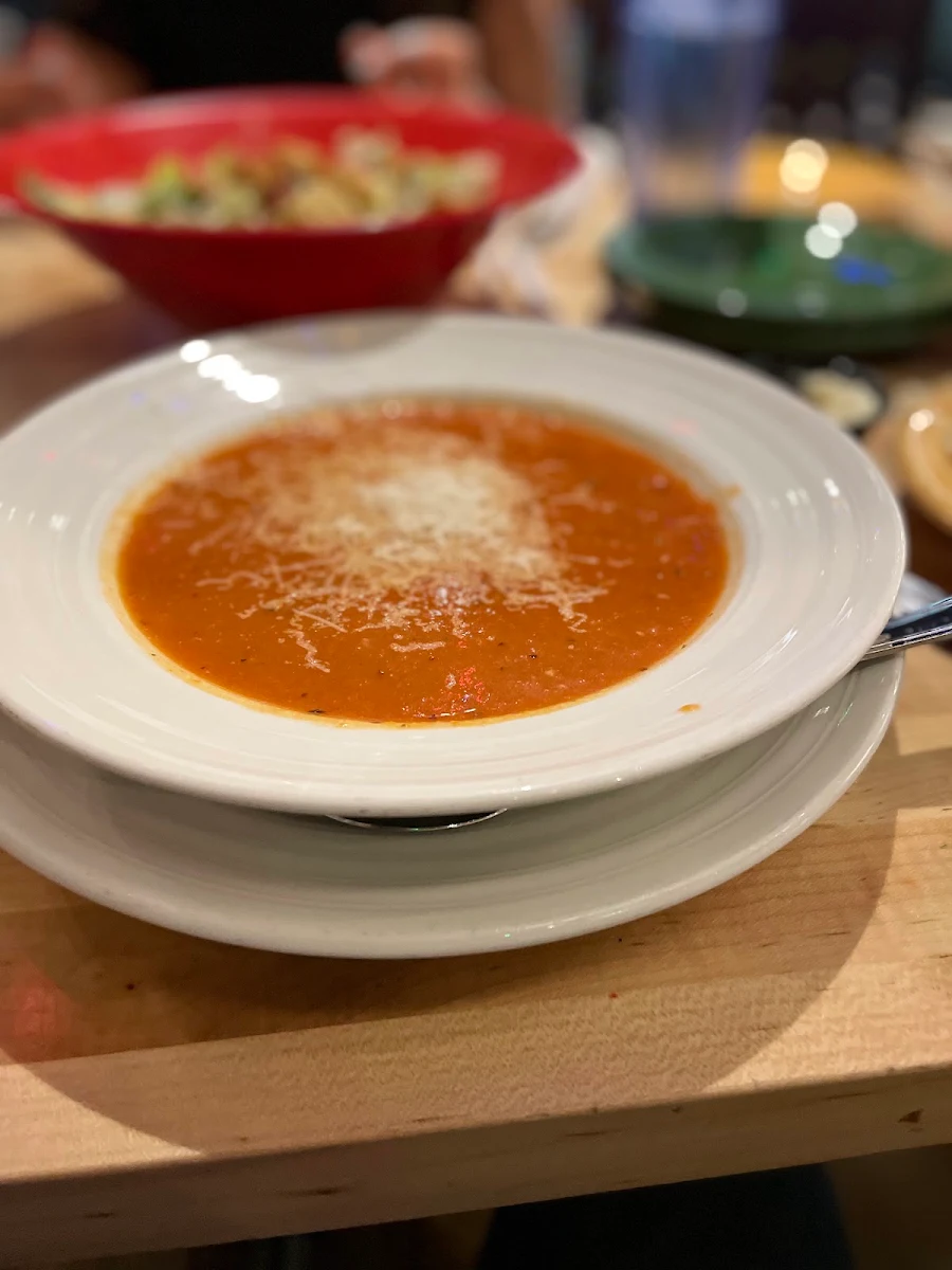 Roasted Garlic Tomato Soup, East Side Mario's