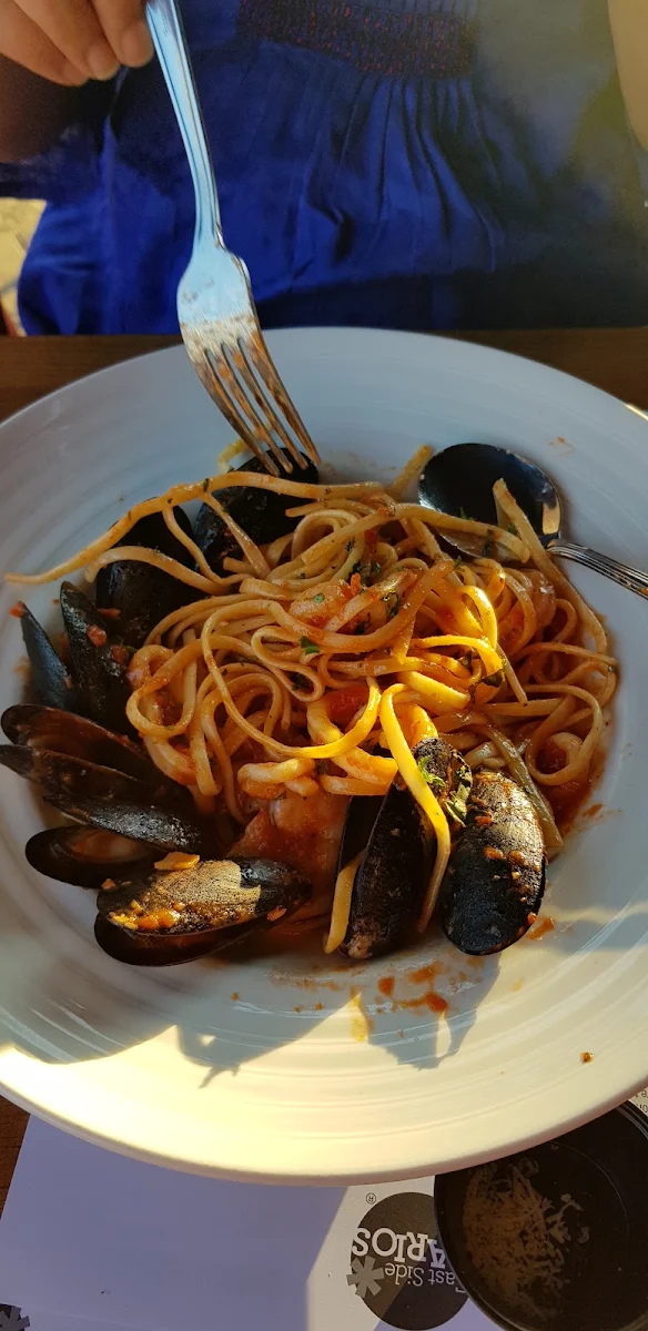 Seafood Linguine, East Side Mario's