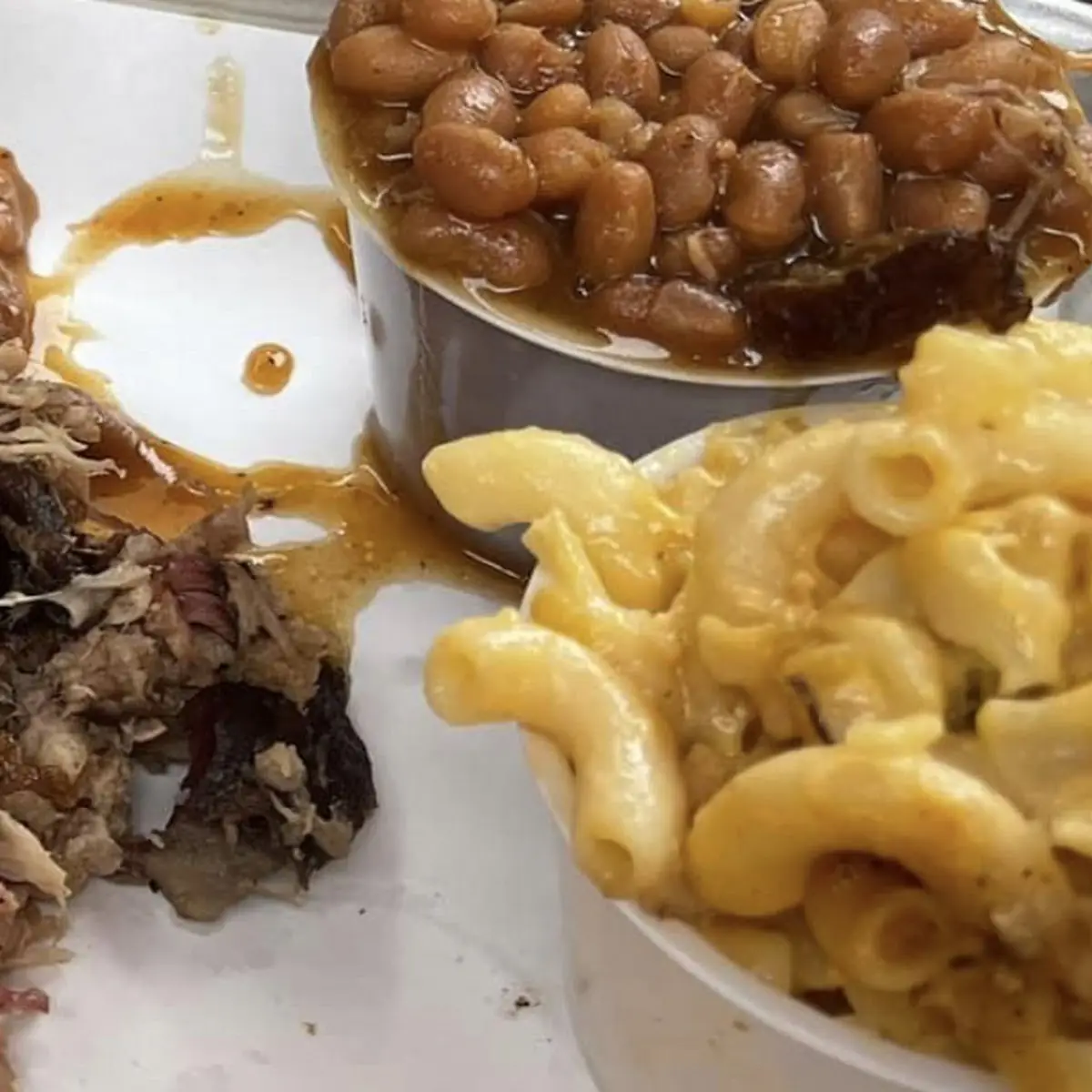 Barbque Baked Beans Mac N Cheese