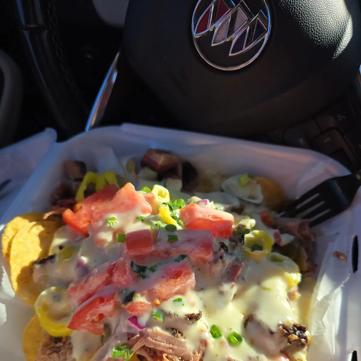 Loaded Nachos with Brisket