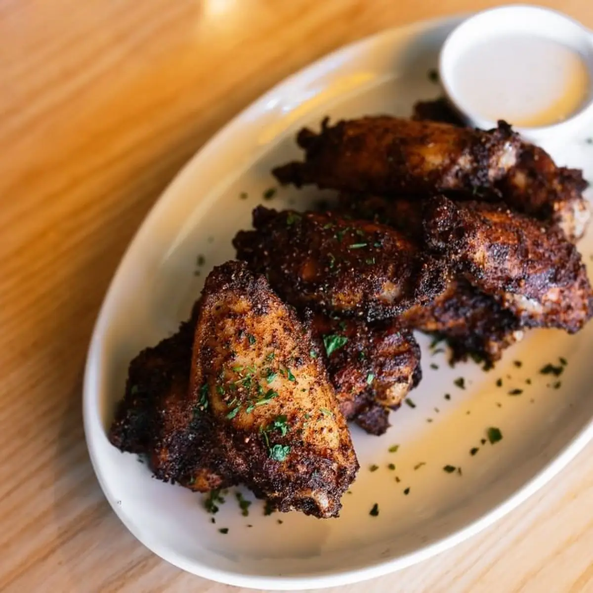 Dry Rub Smoked Wings