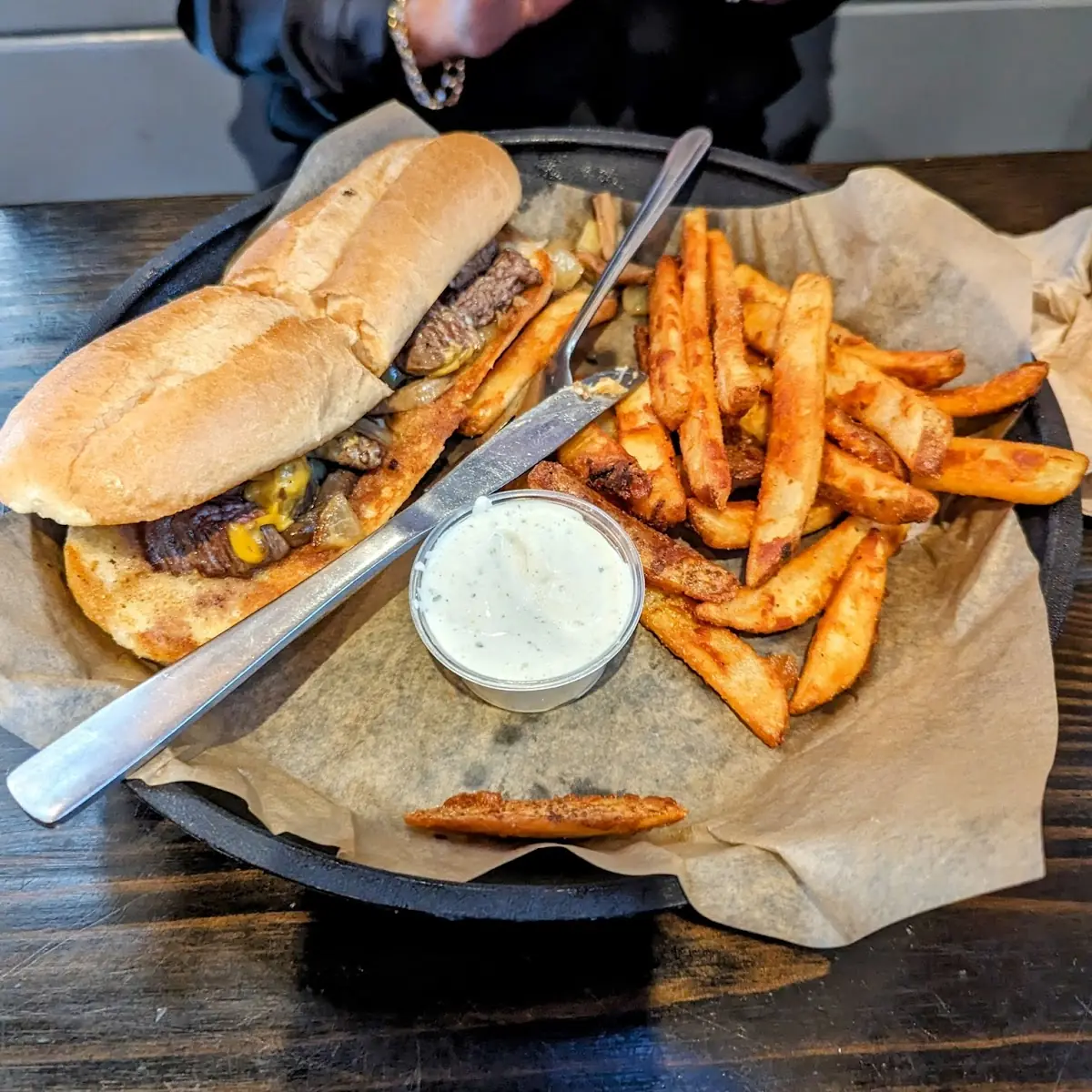 Huckson's Fried Chicken Wrap