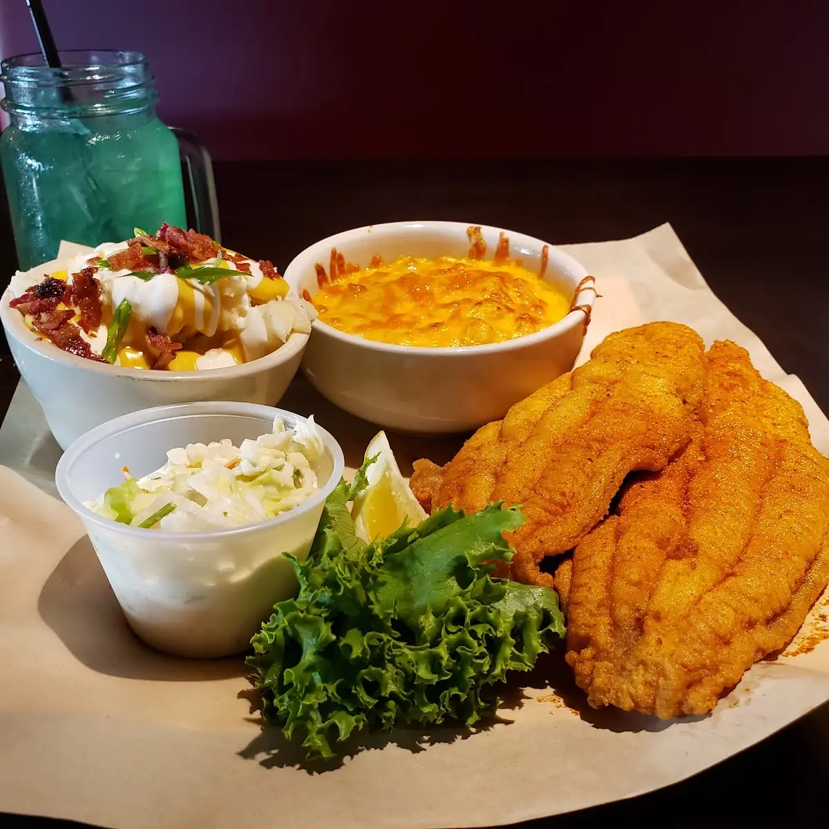 Fried Catfish Dinner