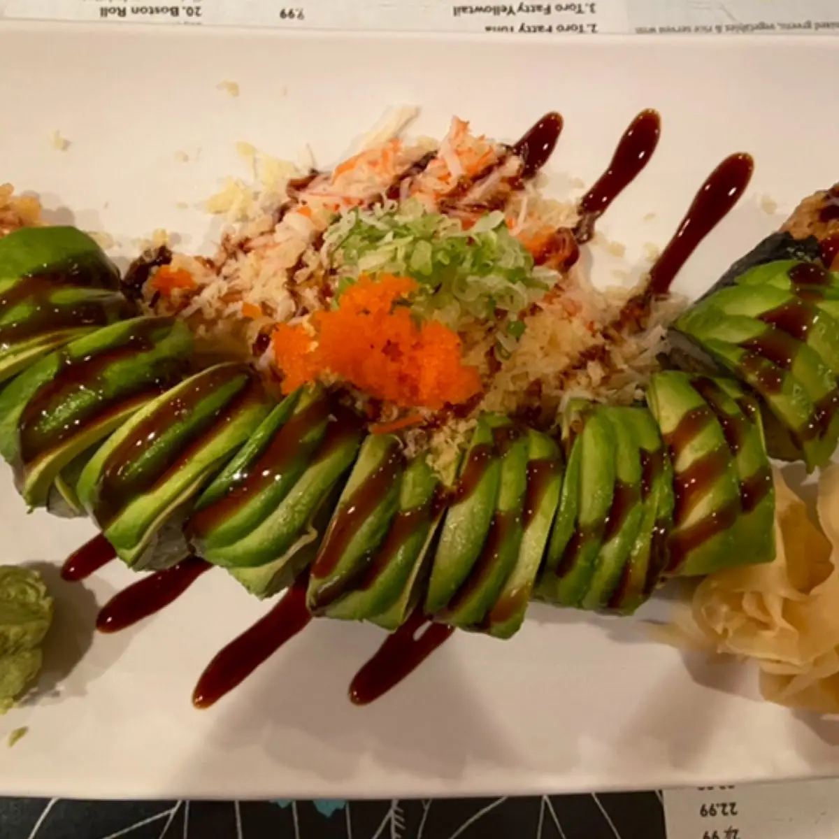Dancing Eel Roll