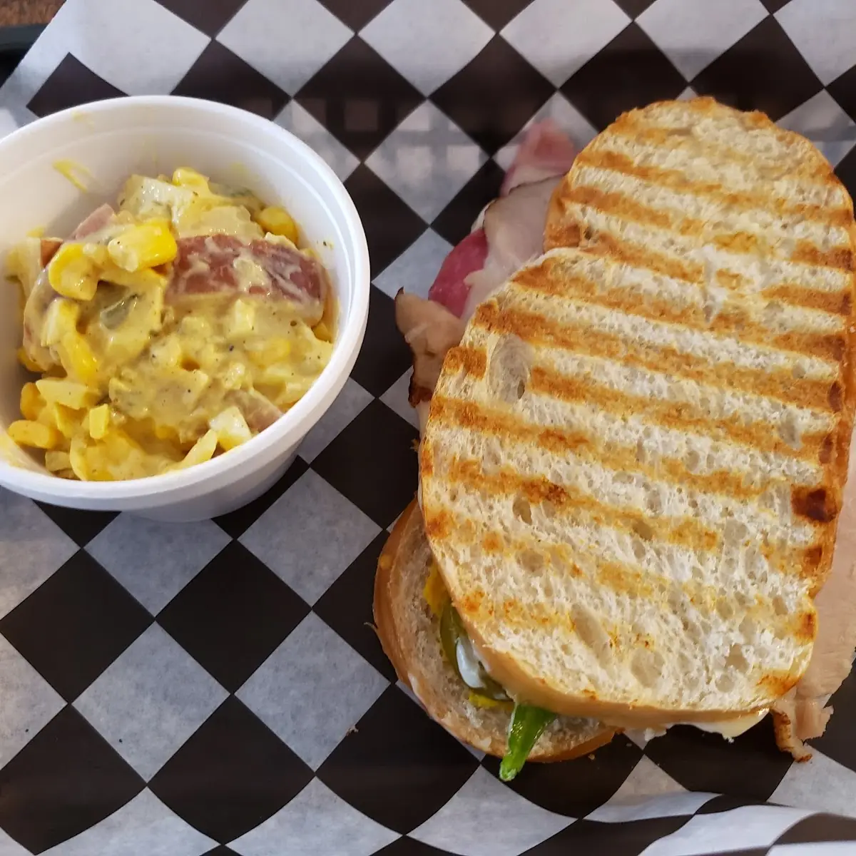 Cuban Sandwich & Cajun Style Potatoes