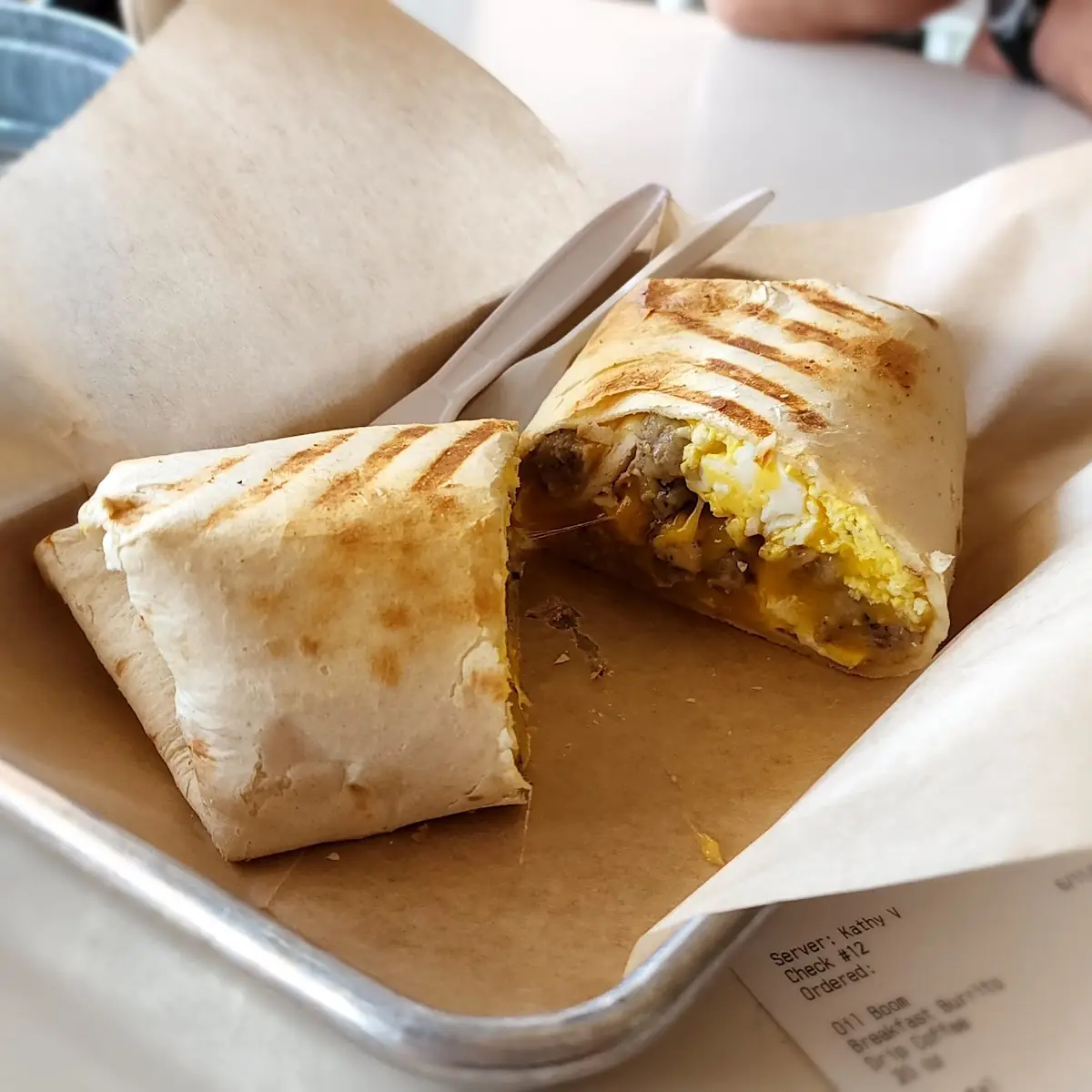 Sausage Egg & Cheese Burrito