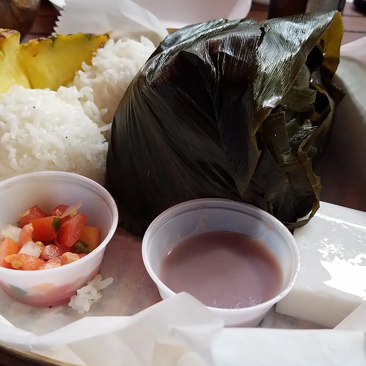 Pork Lau Lau Plate
