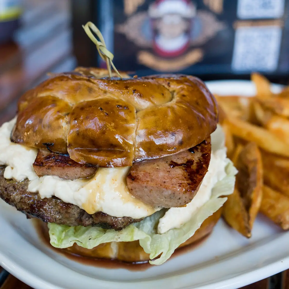 Beer Cheese Burger