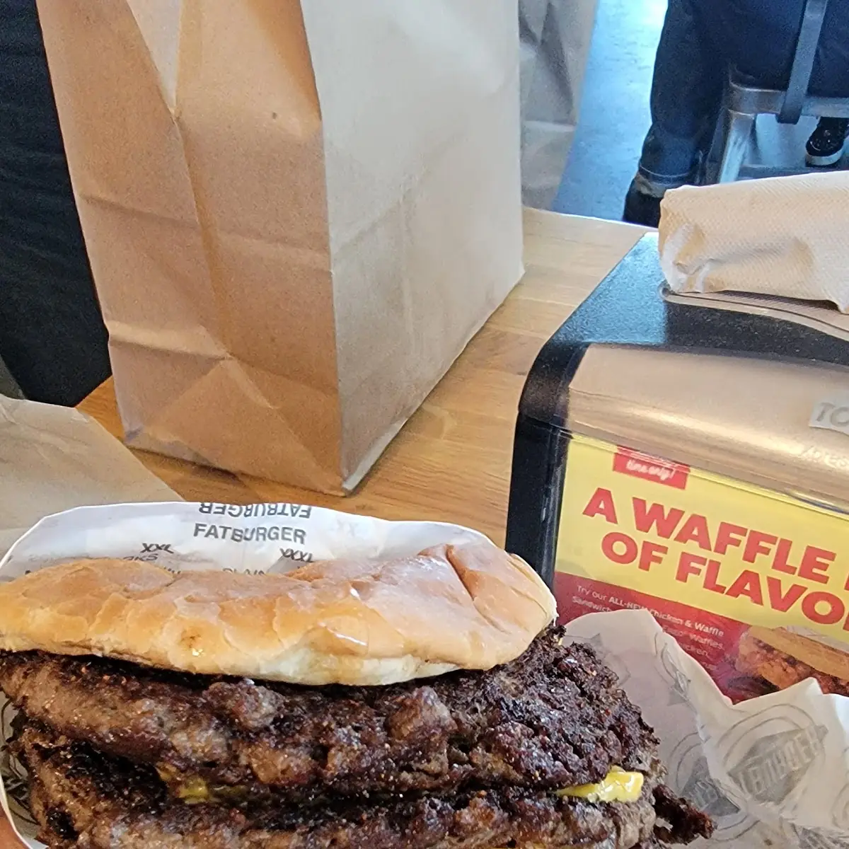 Triple Cheeseburger