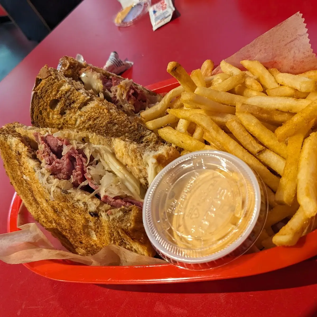 Reuben & French Fries