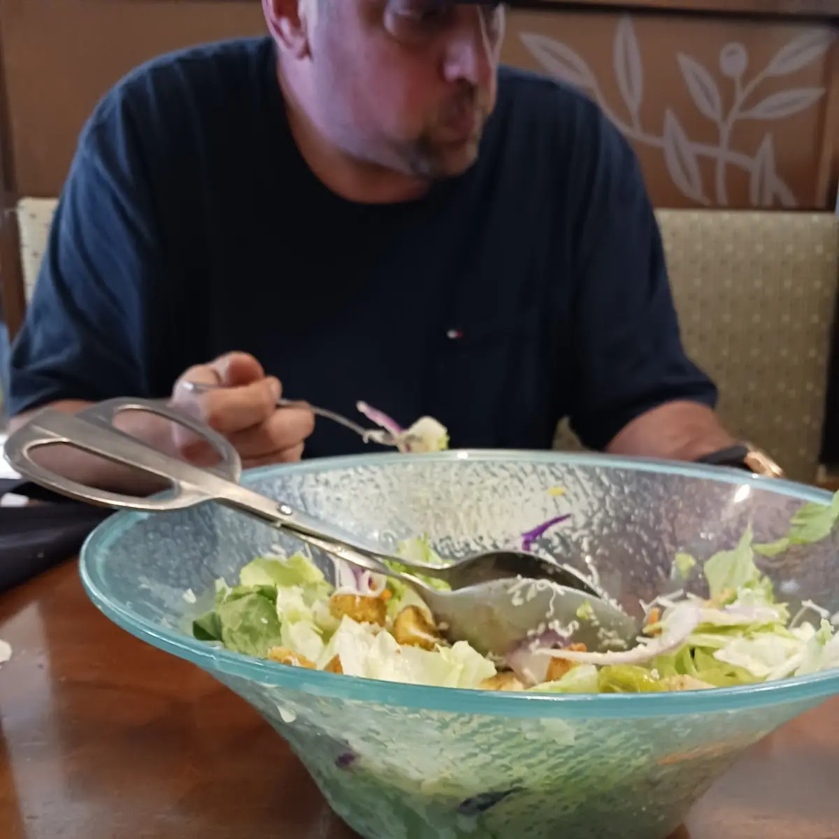 Salad and Bread Sticks