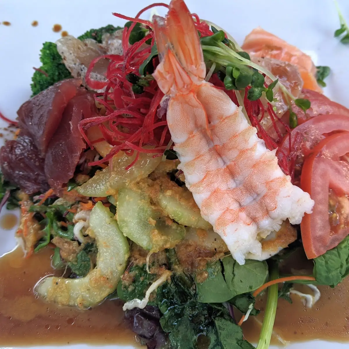 Sashimi Salad