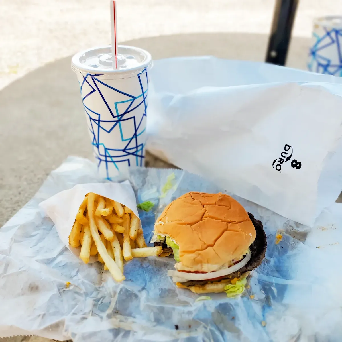 Charco Cheeseburger Combo