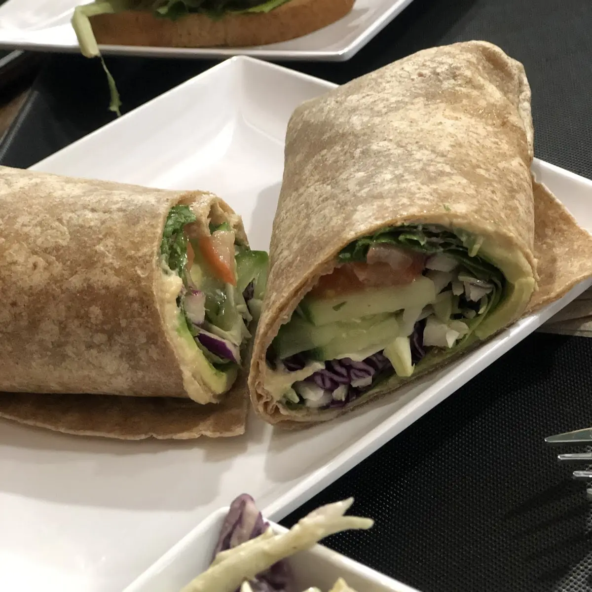 Humus Veggie Wrap