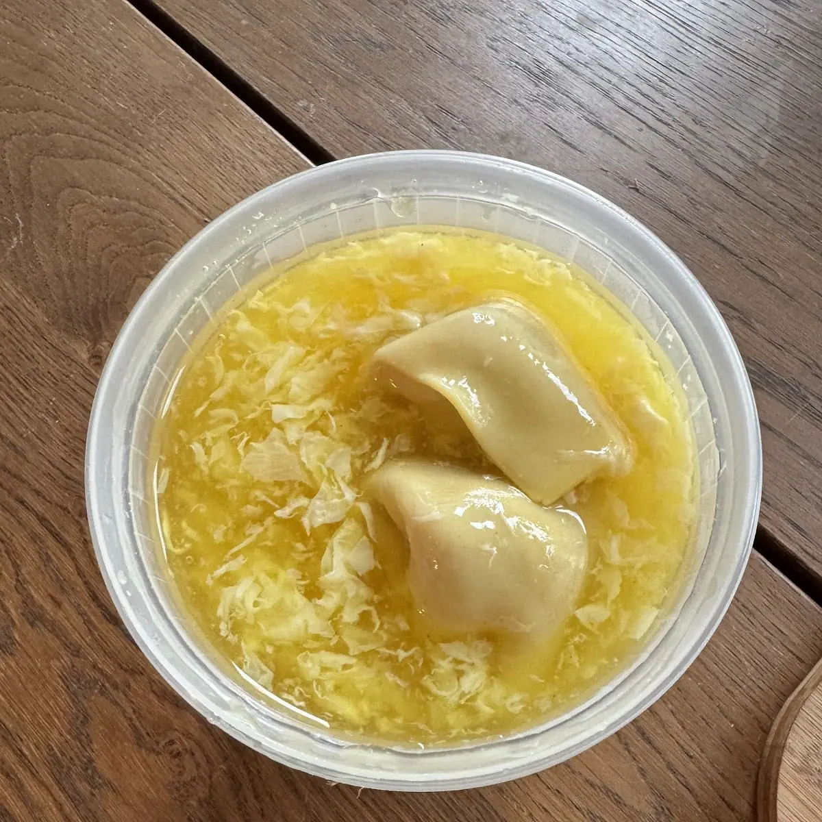 Wonton Egg Drop Soup