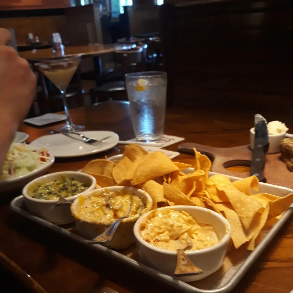 Three Cheese Spinach Dip