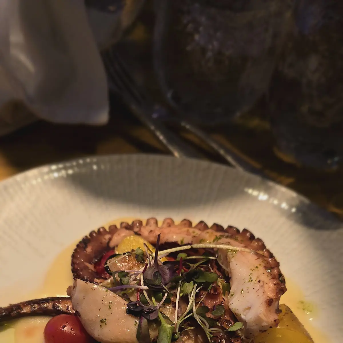 Grilled Octopus with Roasted Potatoes