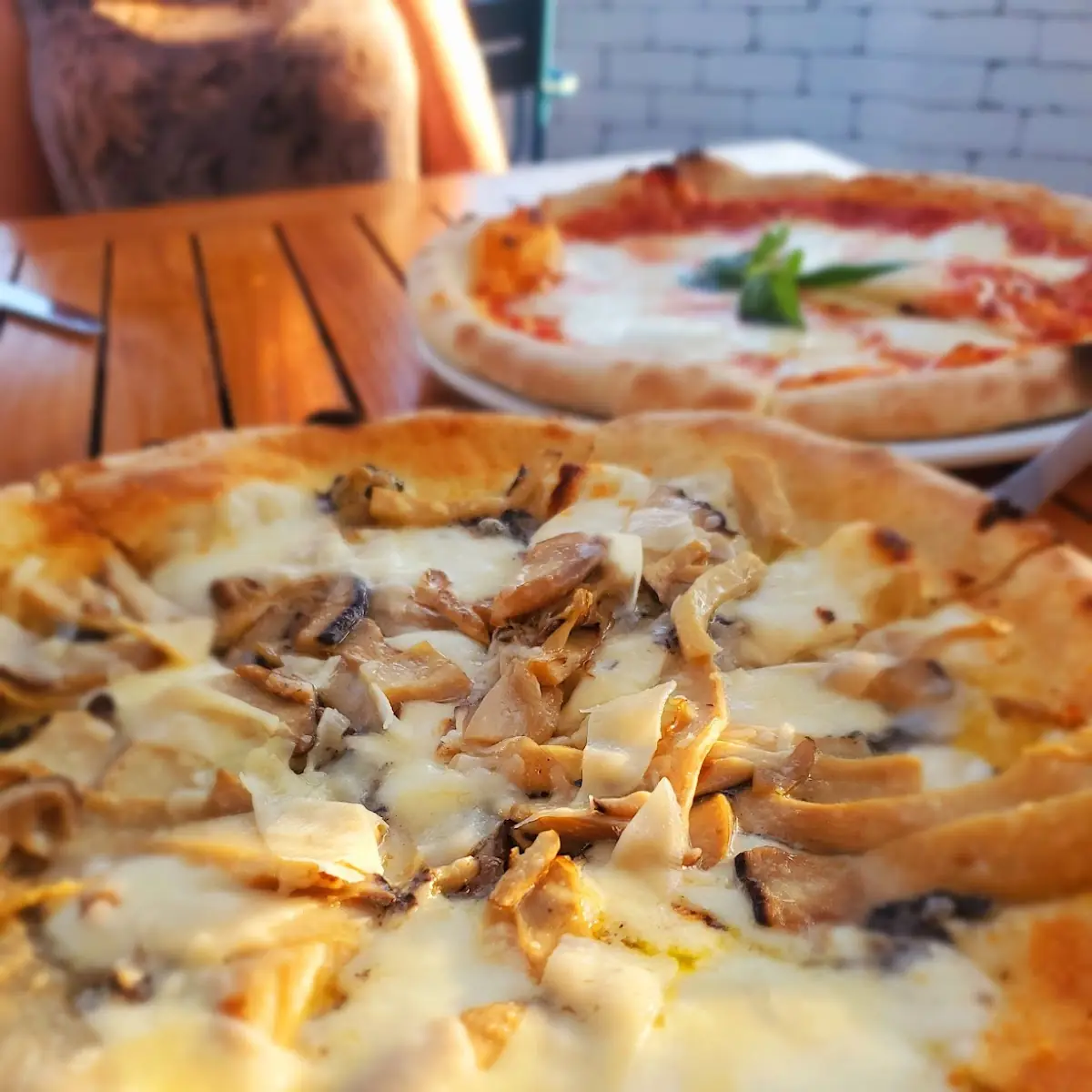 Mushroom Pizza
