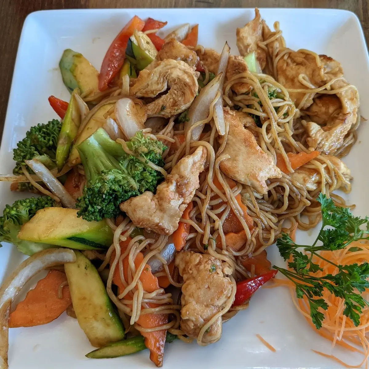 Chicken Yaki Soba