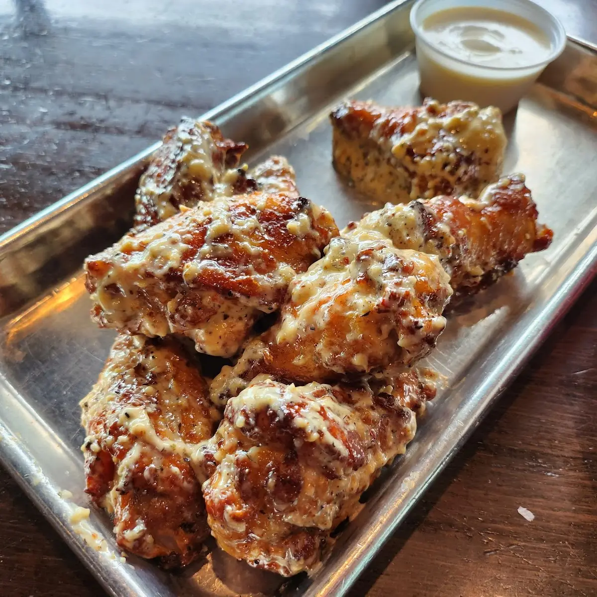 Parmesean Chicken Wings