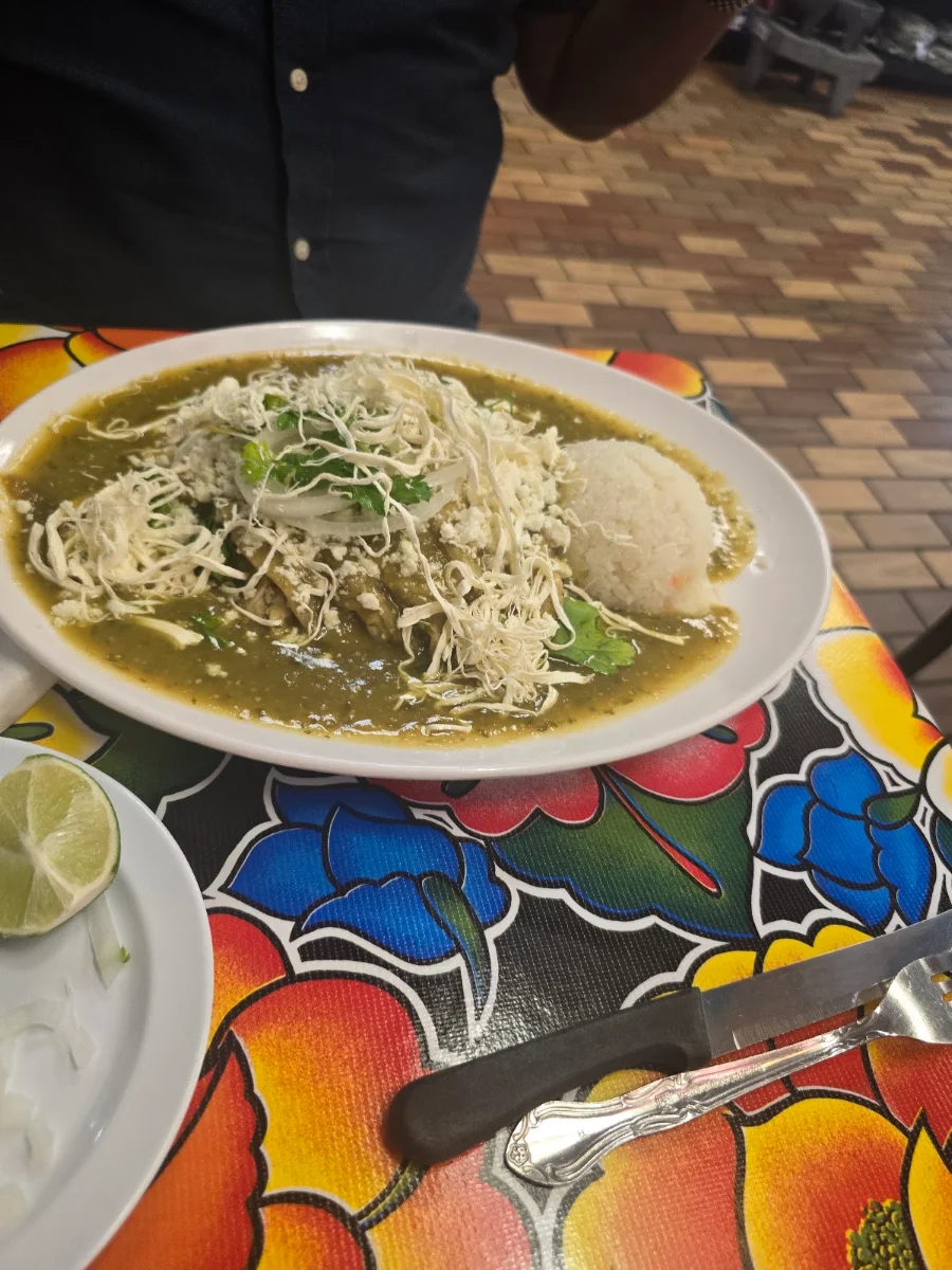 Enchiladas Verdes