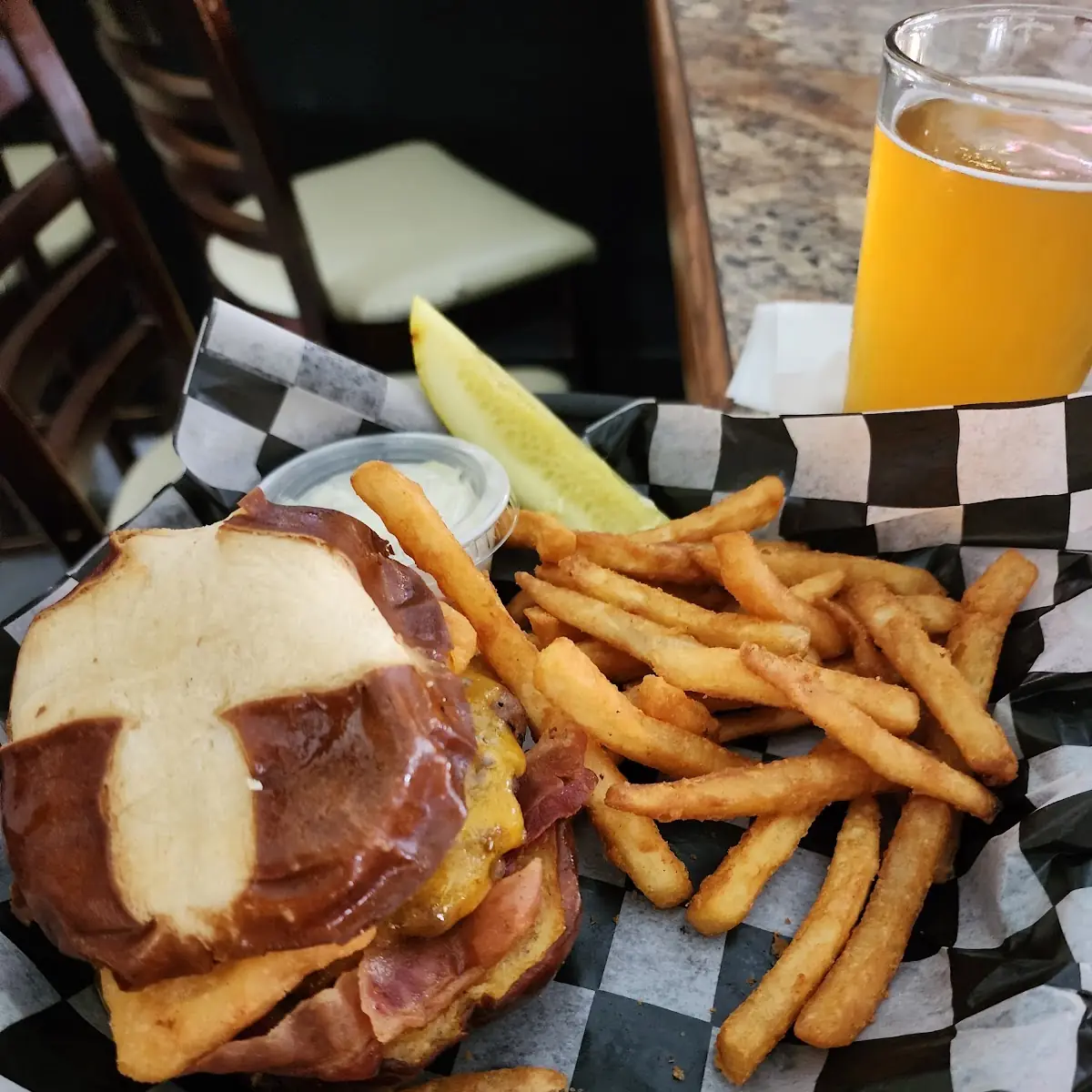 Mac and Cheese Burger
