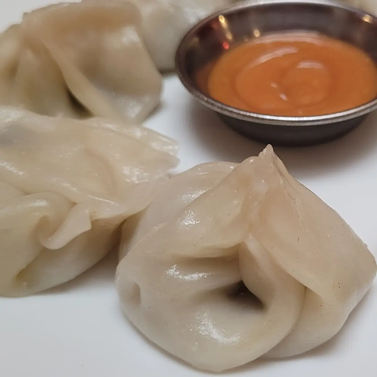 Buffalo Dumplings with Dipping Sauce